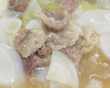 A picture of step 6 of Beef Tendon Gumtang Collagen Soup.