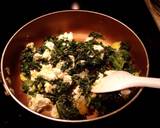 Potato pie stuffed with chicken, goat cheese and kale recipe step 4 photo