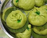 Foto langkah ke 9 dari resep Bakpao Daun Kelor No Mixer.