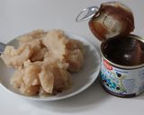 A picture of step 1 of Ukishima Cake.
