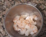 Foto del paso 2 de la receta: Fettuccini con vegetales y gambas
