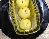 A picture of step 5 of Sooji Rosogulla.