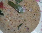 A picture of step 3 of Broken Wheat Upma.