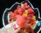 A picture of step 11 of Candied Zucchini Fruit Snacks (dehydrated/dehydrator).