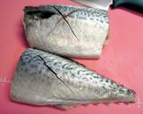 A picture of step 2 of Simmered Mackerel in Miso.
