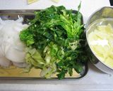A picture of step 2 of Easy Mildly Flavored Spring Cabbage Potage.