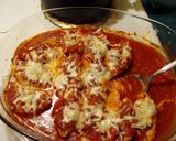 A picture of step 10 of taisen's cheese stuffed shells.