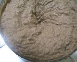 A picture of step 2 of Okara & Tofu Kanten Chocolate Cake for Dieters.