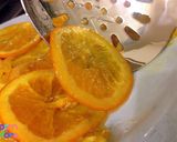 A picture of step 7 of Pan Meino/ Orange Cake.
