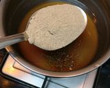 A picture of step 1 of Amchur Sonth Jaggery Chutney.