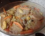 A picture of step 6 of Sweet Pork Loin Bake with Potato Crisps.