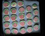 A picture of step 17 of A Bouquet of Rose Flower Cookies for Mother's Day.