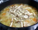 A picture of step 2 of Pumpkin And Cabbage Soup.