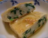 A picture of step 5 of Macrobiotic Fried Usu-age with Taro Potato.