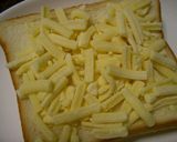A picture of step 1 of Chirimenjako and Cheese on Toast.
