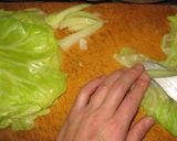 A picture of step 4 of Superb Cabbage Rolls Simmered in Consommé.