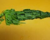 A picture of step 2 of My Mother's Way Is To Use Black Sesame: Spinach With Sesame Sauce.