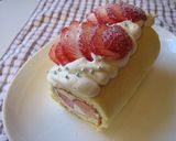 A picture of step 16 of One-Egg Swiss Roll Cake, Christmas Version.