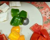 A picture of step 3 of Paneer Tikka.