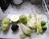 Foto del paso 1 de la receta: Jugo Verde