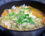 A picture of step 4 of Pumpkin And Cabbage Soup.