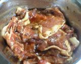 A picture of step 2 of Easy Pan-Fried Ginger Pork.