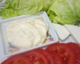 صورة لخطوة 3 من وصفة تشيكن برغر🍔 برغر الدجاج 🍔