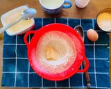 Foto del paso 1 de la receta: Medialunas con relleno 🥐