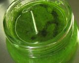 A picture of step 5 of Easy Wanut Basil Pesto.