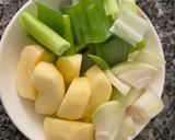 Hình bước làm 4 của món Chân giò Hầm Hàn