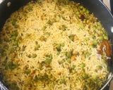 A picture of step 4 of Lilva Beans Rice.
