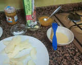 Foto del paso 1 de la receta: Tarta de manzana con mermelada de melocotón