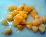 A picture of step 3 of Pull Apart Peach Cobbler.