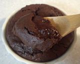 A picture of step 8 of Just 3 Ingredients! Easy Fondant au Chocolat.