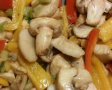 A picture of step 3 of Tami's Szechuan Shrimp.