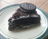 Foto langkah ke 9 dari resep Oreo Crepe cake (Black and White).