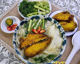Hình bước làm 4 của món Bánh canh bột mì cá rô