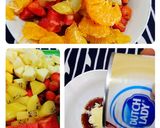 Hình bước làm 3 của món Salad trái cây
