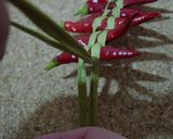 A picture of step 7 of A Cute Way To Dry Red Chili Peppers.
