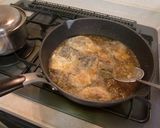 A picture of step 4 of Delicious Mackerel and Deep Fried Tofu with a Thick and Sweet Vinegar Sauce.