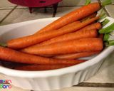 A picture of step 5 of Steamed Carrots.