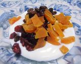 A picture of step 2 of Kabocha Squash Salad with Dried Fruit and Nuts.