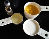 A picture of step 2 of Mango Cake With Mango Glaze.
