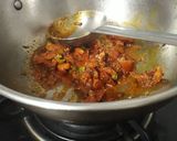 A picture of step 3 of Chole Bhature.