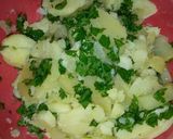 Foto del passaggio 3 della ricetta Insalata di patate con emulsione di prezzemolo