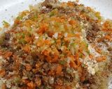 A picture of step 1 of Veg Manchurian.