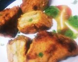 A picture of step 5 of Layered Masala Bread Pieces (Pakora).