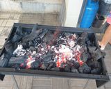 A picture of step 4 of CoastalDishes#themechallenge.