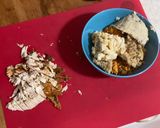 A picture of step 1 of Thanksgiving Wrap.
