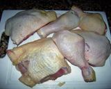 Foto del paso 2 de la receta: Pollo a la cacerola con papas y batatas 🍗